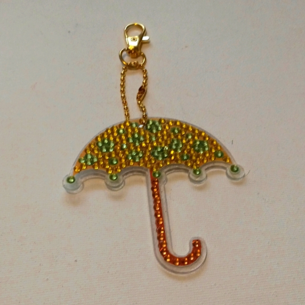 Blingy Umbrella Keychain